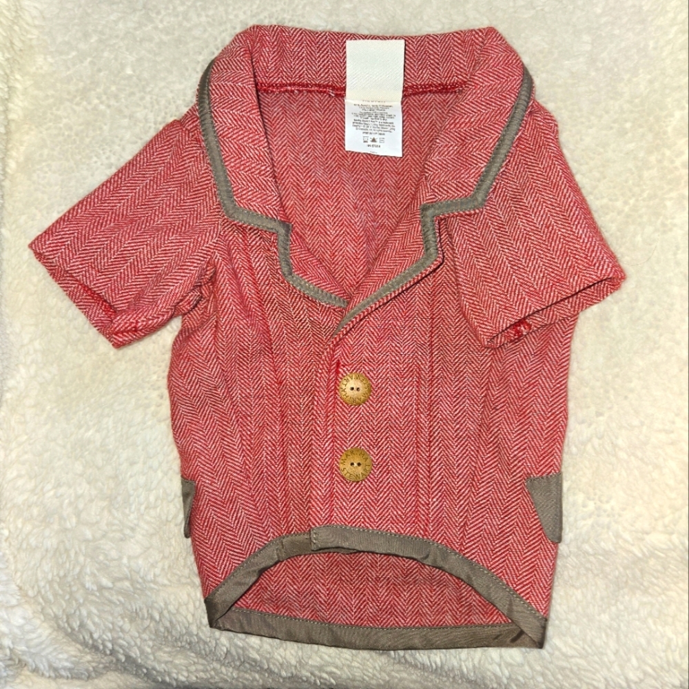 Martha Stewart Pets sz Medium Herringbone Blazer